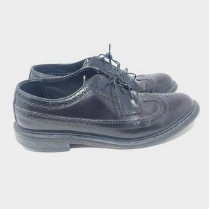 Crown Imperial Leather Wingtip Oxford Dress Shoes